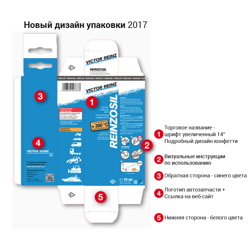 Герметик Victor Reinz Инструкция Reinzosil